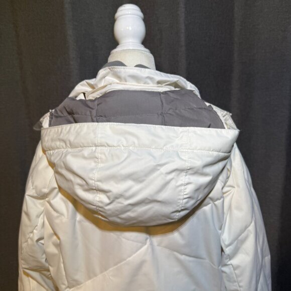 Columbia Lay D Down Jacket Women’s Medium White WL4047-494 Hooded Puffer Coat - Picture 5 of 16